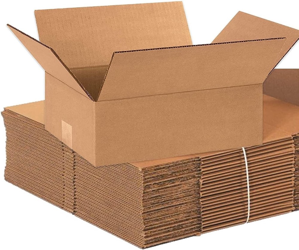 12 x 9 x 5 Shipping Boxes Moving Boxes Corrugated Kraft 25/Bundle 25/Pack