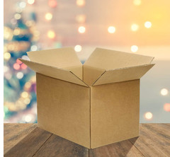Supply Hut 8x6x4 Cardboard Packing Box – Pack of 50