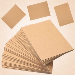 50 pieces 5″ x 7″ Corrugated 2 mm Cardboard Sheets for Mailers Flat Pack Insert