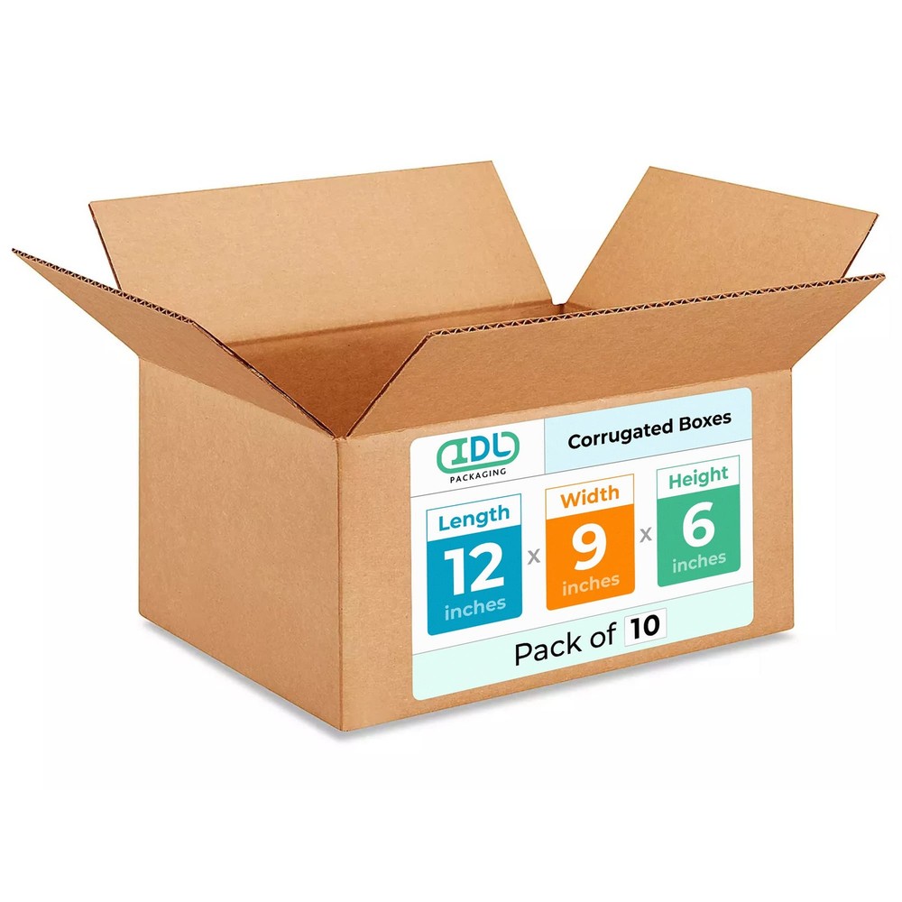 Medium Boxes 12X9X6 – 200 Lb Vs – Packing Boxes For