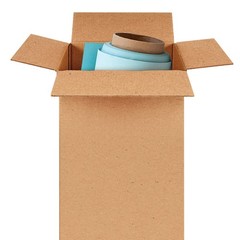 4 x 4 x 60″ Tall Corrugated Boxes ECT-32 Brown Shipping/Packing Boxes 25/Bundle