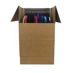UBOXES Larger Wardrobe 24 x 24 x 40-Inches Moving Boxes, Bundle of 3 (BOXBUND…