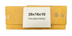 26″ x 16″ x 10″ Cardboard Corrugated Box – SINGLE BOX