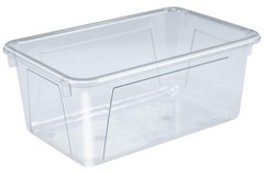 Childcraft Storage Tray – 12 1/4 x 7 7/8 x 5 1/4 – Clear – Lid Not Included