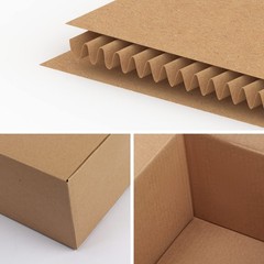 40 PCS 6x4x4 Inch Shipping Boxes Small Cardboard For Packing Moving Brown