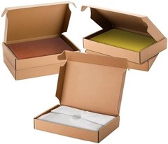 30 Pack 12x8x2 Inches Shipping Boxes, Brown Corrugated Cardboard Mailer Boxes, M