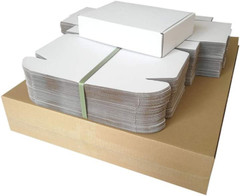 CH-BOX 50 Pack of 7x6x2”(Inner Size) Corrugated Mailers,Cardboard Shipping Boxe
