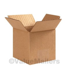 100 7x7x4 1/2 Cardboard Shipping Boxes Cartons Packing Moving Mailing Box