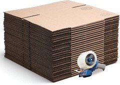 6″x4″x4″ Brown/Kraft Corrugated Cardboard Shipping Boxes 100-Pack | Mailing, …