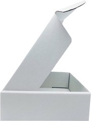 6x6x2 inch Small White Mailers Boxes Packaging Shipping Boxes Set of 10