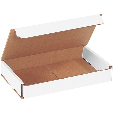 White Corrugated Mailers 7 x 4 x 1″ For Mailing/Shipping ECT-32B 50/Case