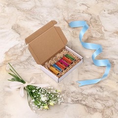 6x4x1 Shipping Boxes Set of 100, White Small Corrugated Cardboard Box, Mailer…
