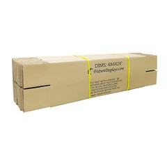 20PK 4X4X24″ Shipping Box Cardboard Singlewall BF150 Mail Packaging E-Commerce