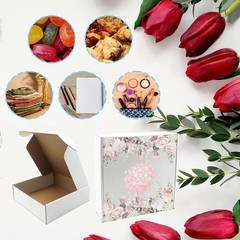 Brand New White 10x10x3 Shipping Boxes (Set of 25) for Mailing and Storage