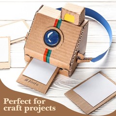 50 Pack Corrugated Cardboard Sheets Flat Hard Inserts for Shipping Packing Cr…