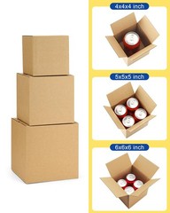 Assorted-Sizes-Shipping-Boxes-45-Pack: 4x4x4 & 5x5x5 & 6x6x6 Small-Shipping-B…