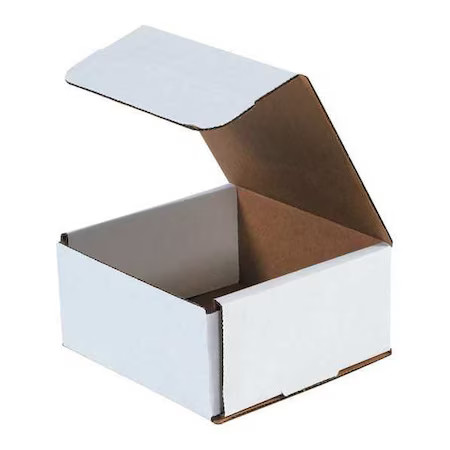 Zoro Select M883 8 In X 8 In X 3 In Inside H, Literature Mailer, White,, M883