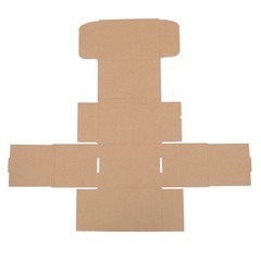 50 Pcs White Yellow Cardboard Boxes 6x4x4in Shipping Storage Moving Mailers