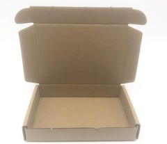 50 Pack 6x4x1 Inch Brown Corrugated Cardboard Shipping Boxes for Small Items