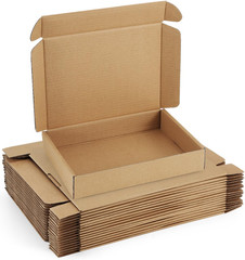 Shipping Boxes 6X4X3 Inches Small Mailing Boxes 25 Pack White Cardboard Corrugat