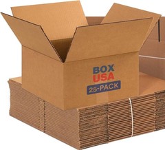 Brand New Shipping Box 12x12x6 Kraft Brown