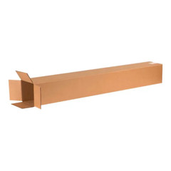 (25-Pack) 6″ x 6″ x48″ Tall Kraft Cardboard Corrugated Shipping Boxes Moving Box