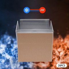 20Pcs 200kg/440lbs Box Insulated Shipping Box Cold Shipping Boxes Cooler Box