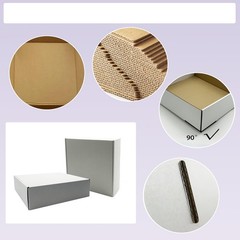 11x10x3 Inches White Shipping Boxes Set of 25，Cardboard Boxes Recyclable Corr…