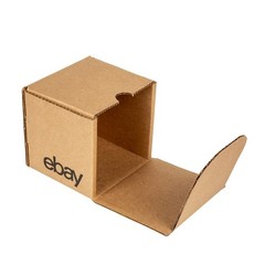 eBay-Branded Boxes With Black Color Logo 4″ x 4″ x 4″ FREE SHIPPING USA