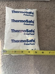 NEW THERMOSAFE Insulated Shipper Container Styrofoam COOLER 8X6X9 inside