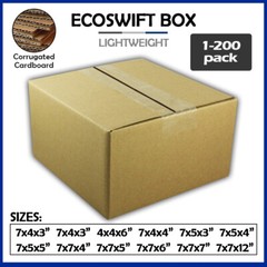 7″ Corrugated Cardboard Boxes Shipping Supplies Mailing Moving – Choose 11 Sizes