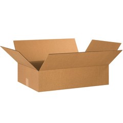 TAPE LOGIC 24x16x6 Flat Corrugated Boxes, Flat, 24L x 16W x 6H, Pack of 20 | Shi