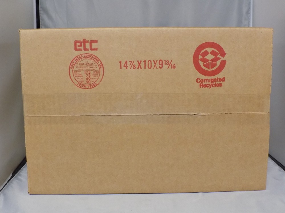 CORRUGATED SHIPPING BOXES 14 7/8 x 10 x 9 13/16 GREAT QUALITY NOS 500 BOXES