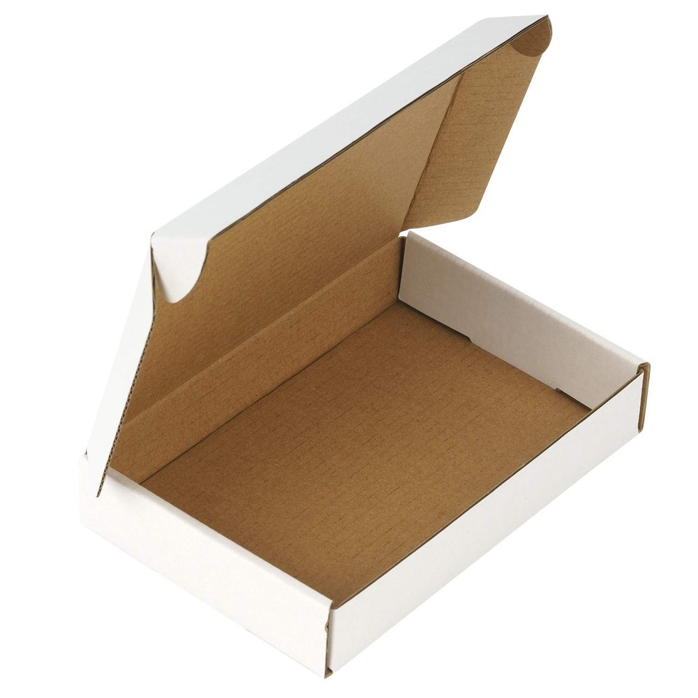 Recyclable Corrugated Box Small Box Mailers – 6″ x 4″ x 1″ – Cardboard Box Pe…