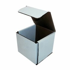 100 – 4 x 4 x 4 White Corrugated Shipping Mailer Packing Box Boxes