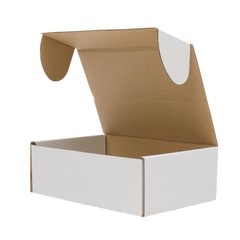 50-2000 6x4x 2 3 4 White Corrugated Shipping Mailer Packing Box Boxes