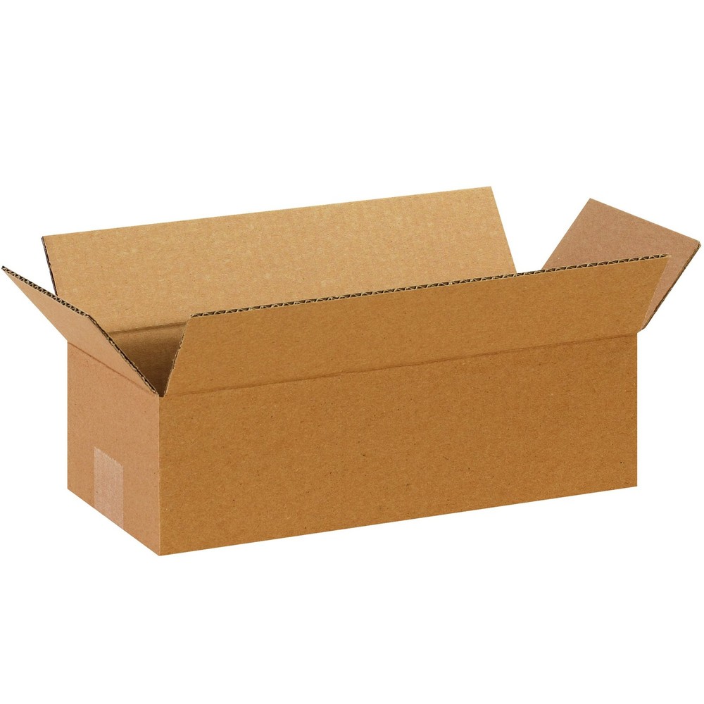 BOX USA Shipping Boxes 14″L x 6″W x 4″H 25-Pack Long 14x6x4″ 25-Pk, Brown
