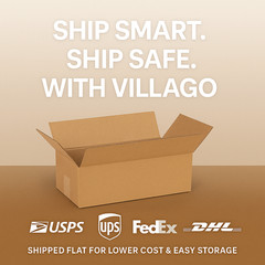 100 Pack 14x4x4 Corrugated Shipping Boxes ECT-32 Kraft Cardboard Cartons