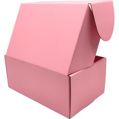 Small Pink Shipping Boxes for Small Business Pack of 25-9x6x4 inches Cardboar…
