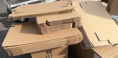 50 Pieces 12″ x 10″ x 3″ Corrugated Mailer Shipping Boxes – *LOCAL PICK UP ONLY*