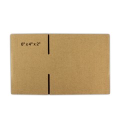 5 6x4x2 “EcoSwift” Brand Cardboard Box Packing Mailing Shipping Corrugated