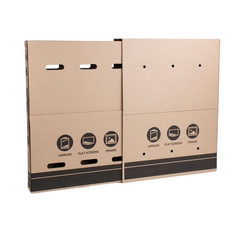 NEW Pen + Gear Universal Moving Box with Cushioning, Fits TVs up to 65″, 2 Count