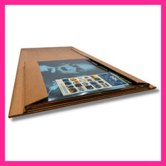 THE BEST RECORD MAILER Rectangle Shape 1-3 LP’s Vinyl Shipper Box – 25x MAILERS