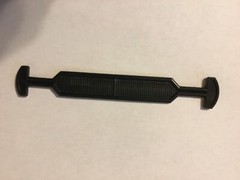 (100) – 6.5″ Heavy-Duty Handle Black Plastic handle for box/white washer discs. 