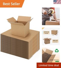 Brand New Mailer Box 5x4x4 Brown 40 Pack