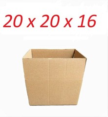40 20x20x16 Cardboard Paper Boxes Mailing Packing Shipping Box Corrugated Carton
