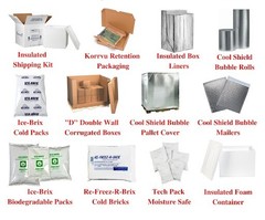 Insulated Box / Kits for Shipping/Moving Choose Your Type, Color, Size & Packs