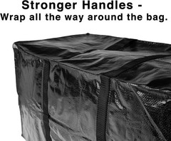 5 Moving Bags Heavy Duty Extra Large Stronger Handles Wrap Totes Storage Boxes S