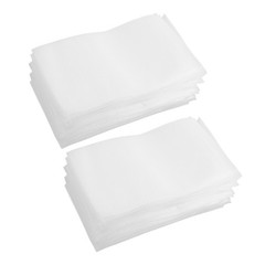 200Pcs White Packing Cushion Sleeves for Fragile Glass and Dish Storage