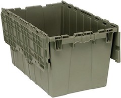 FSE 373-QDC2717-12 Distribution Containers, attached lid, heavy-duty, 27-5/16…